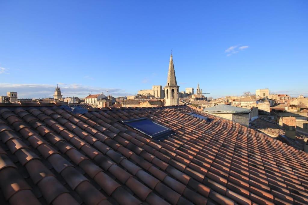 Appartement 1 Chb, Calme, Lumineux, Clim, Terrasse Avignon Exterior foto